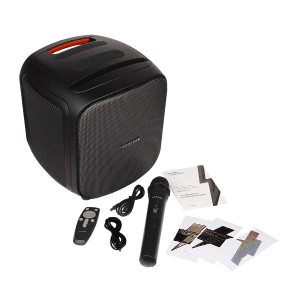 Портативная Bluetooth колонка Ural Молния 1400, 140W 2.1 BT 4500mAh, Черный Портативная Bluetooth колонка Ural Молния 1400, 140W 2.1 BT 4500mAh, Черный