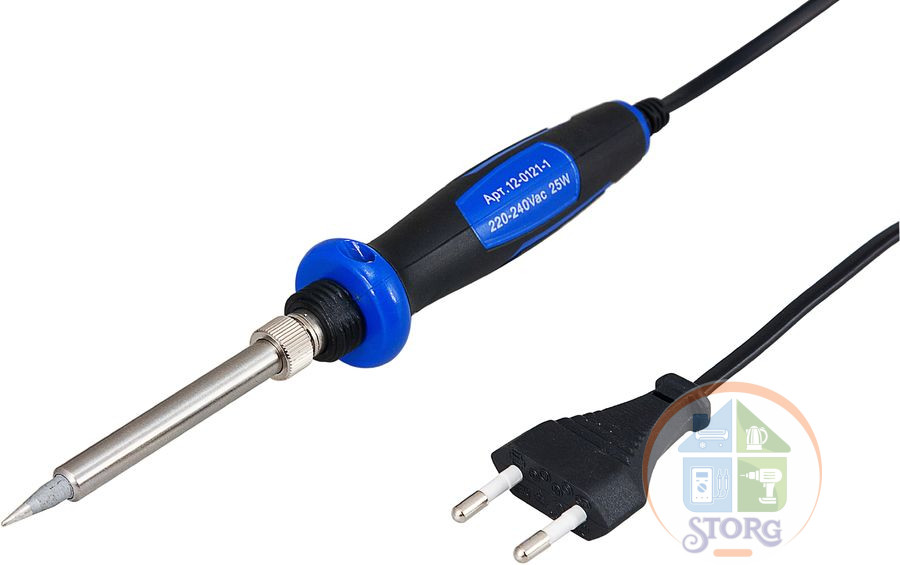 Паяльник с керамическим нагревателем долговечное жало ПРОФИ 220 V/25 Вт  REXANT