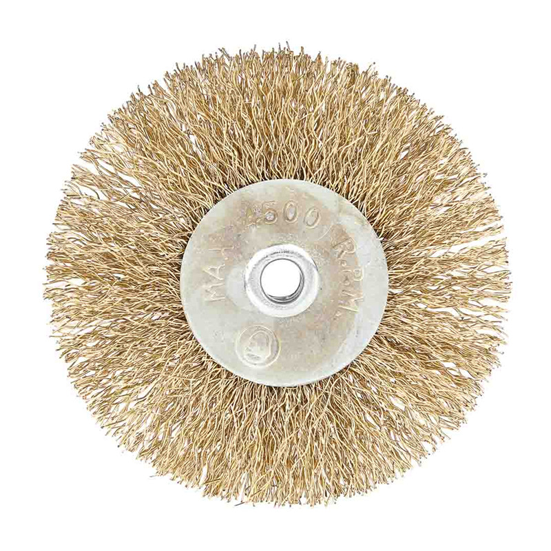 Набор щеток металл со шпильками ЕРМАК 5 пр (25,38,50,63,75мм -плоские)