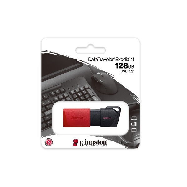 USB-флешка Kingston DataTraveler Exodia M (DTXM/128GB ) USB3.2 128GB