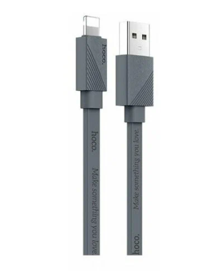 USB Кабель HOCO U34 Lingtning 0.25M белый
