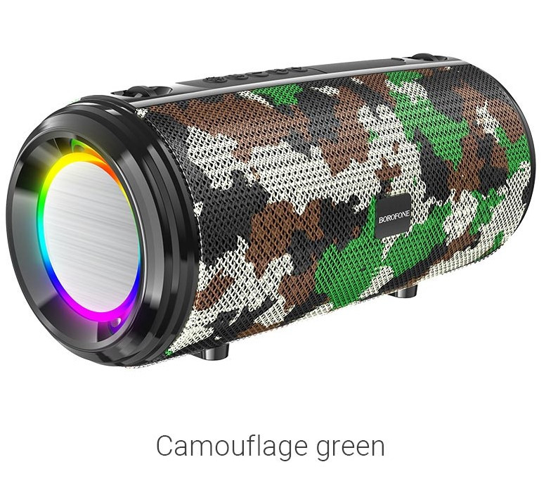 Портативная колонка BOROFONE BR13 Young sports BT speaker ( camouflage green )