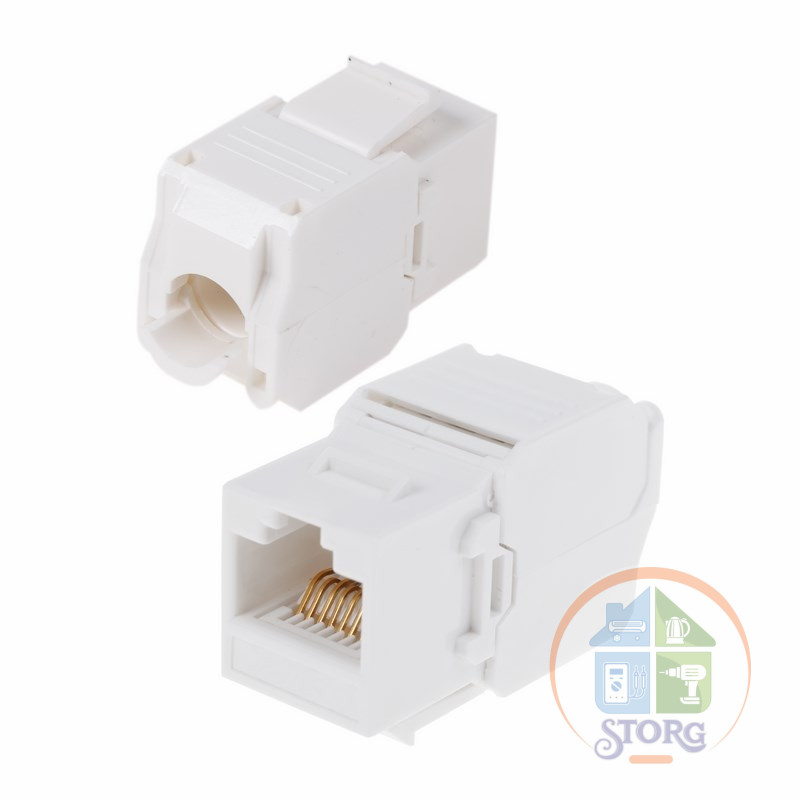 ДЖЕК гнездо RJ45 8Р8С быстрозажимной ручной REXANT