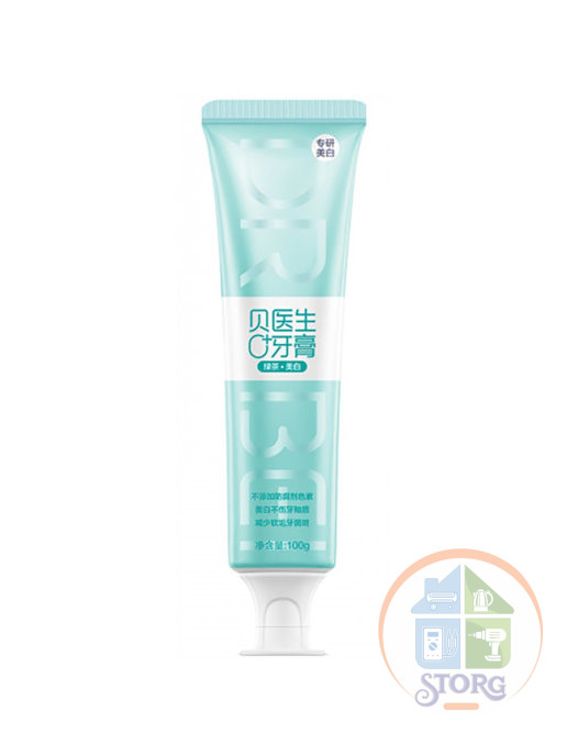 Зубная паста Xiaomi Dr. Bay Whitening Toothpaste (зеленый чай)