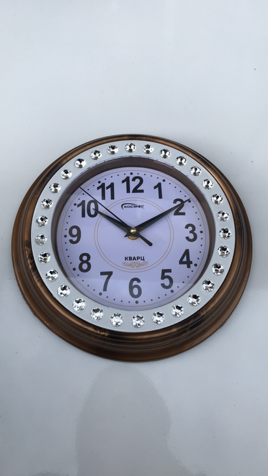 Часы настенные кварцевые "Космос" 7420, 30 см Часы настенные кварцевые "Космос" 7420, 30 см