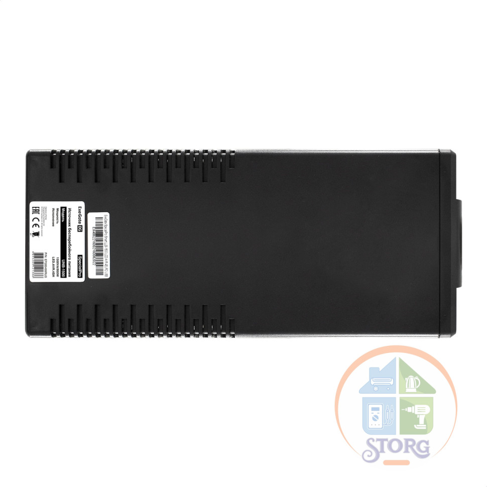 Источник бесперебойного питания ExeGate SpecialPro UNB-1500.LED.AVR.EURO.RJ (1500VA/950W, 12 мес.гарантия)