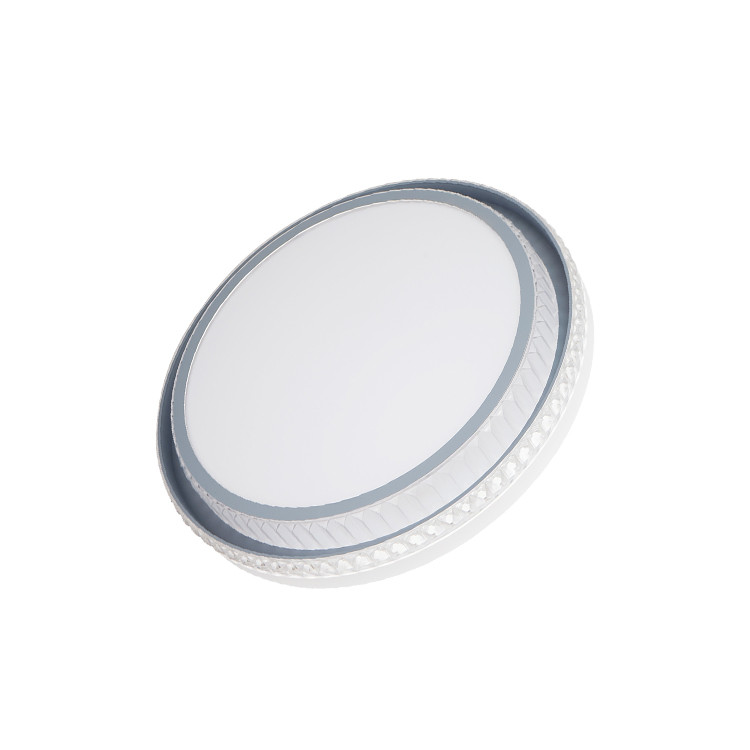 Светильник потолочный AKKOSTAR с узором двухъярусная 82W/2500lm IP51 (3000K/4500K/6500K) 490х80мм