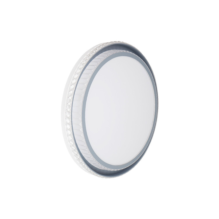 Светильник потолочный AKKOSTAR с узором двухъярусная 82W/2500lm IP51 (3000K/4500K/6500K) 490х80мм