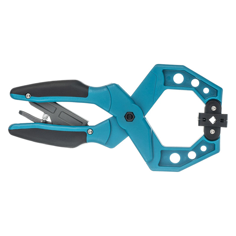 Струбцина клещеобразная Gross, пластиковый корпус,храповый механизм жесткой фиксации,2-1/4"/58 мм