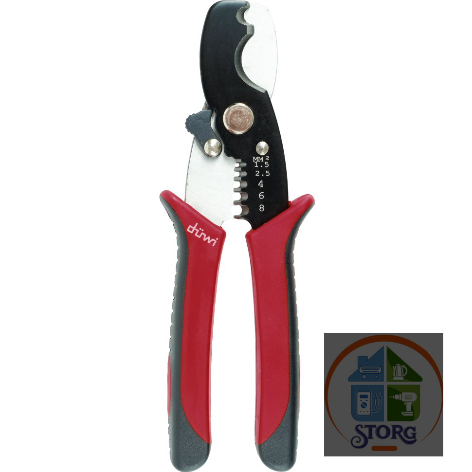 Ножницы для резки и снятия изоляции, 170мм, duwi