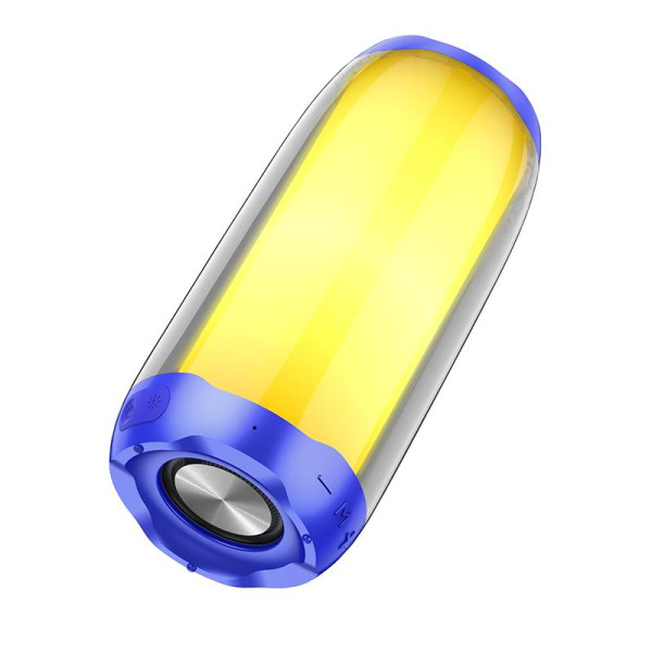 Портативная колонка HOCO HC8 Pulsating colorful luminous, blue