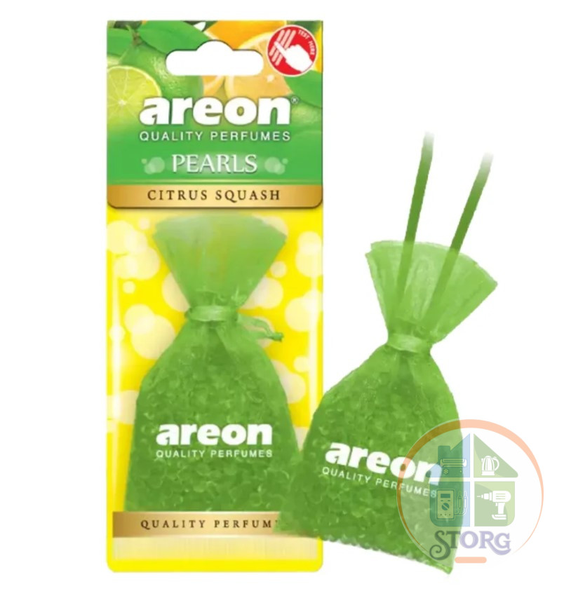 Ароматизаторы AREON "PEARLS" CITRUS SQUASH