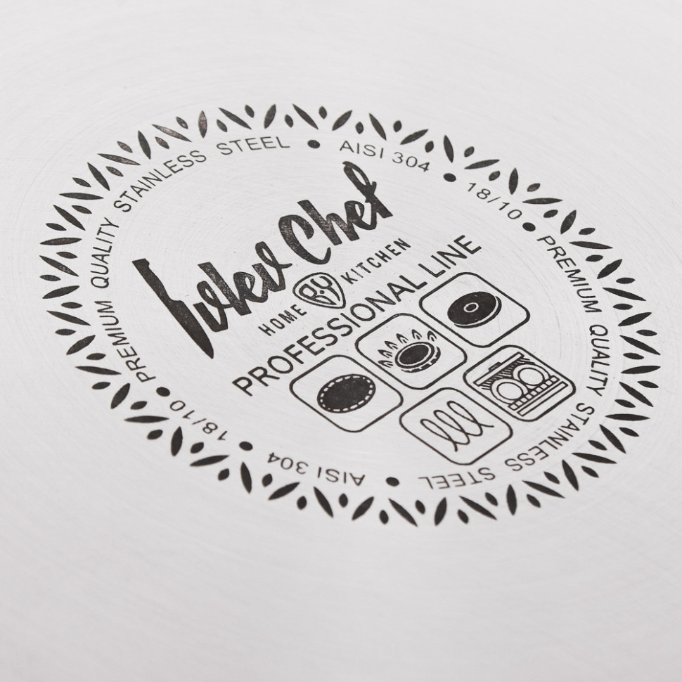 Сковорода нерж.сталь Ivlev Chef Royal, 20см, индукция, 18/10