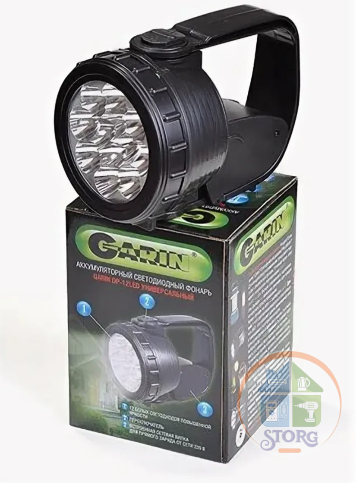 Фонарь светодиодный  GARIN LUX DP-12LED универсальный