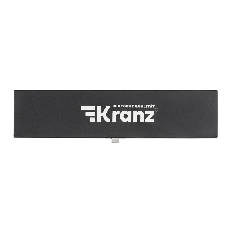 Набор шестигранных ударных торцевых головок KRANZ, 1/2", 38мм, 10 предметов (10-24мм) металлический кейс Набор шестигранных ударных торцевых головок KRANZ, 1/2", 38мм, 10 предметов (10-24мм) металлический кейс