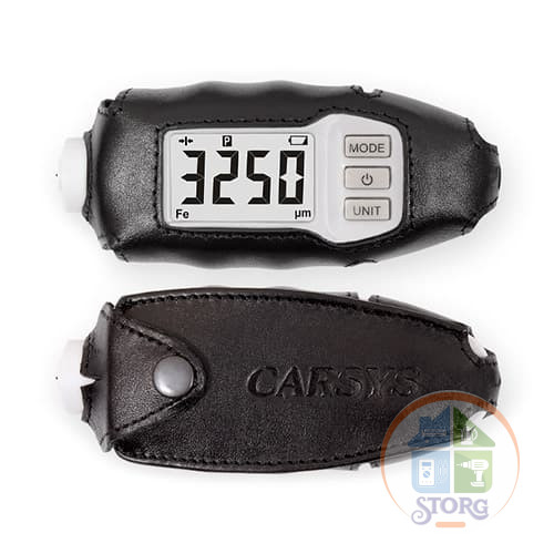 Кожаный чехол для толщиномера CARSYS DPM-816 (черный)