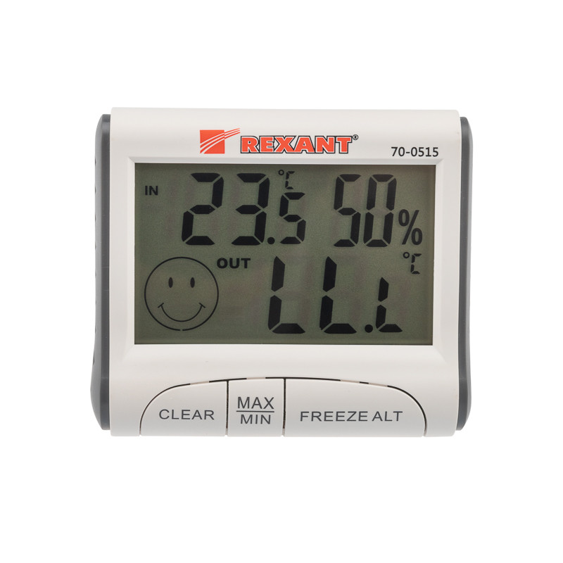 Термогигрометр комнатно-уличный REXANT 70-0515