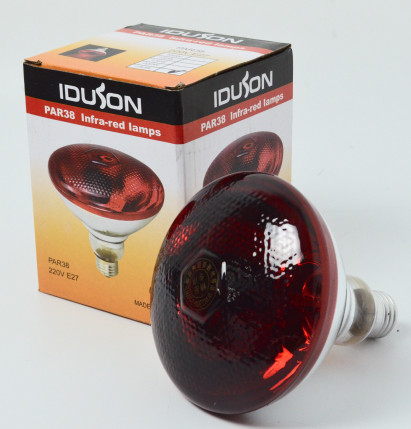 Лампа греющая инфракрасная S-TORG ИКЗК  E27-250W