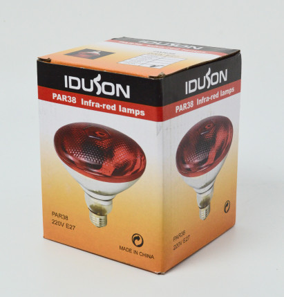 Лампа греющая инфракрасная S-TORG ИКЗК  E27-250W