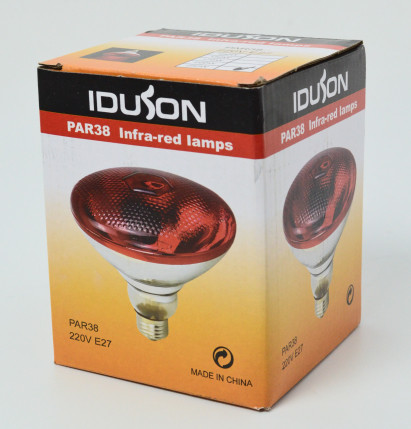 Лампа греющая инфракрасная S-TORG ИКЗК  E27-250W