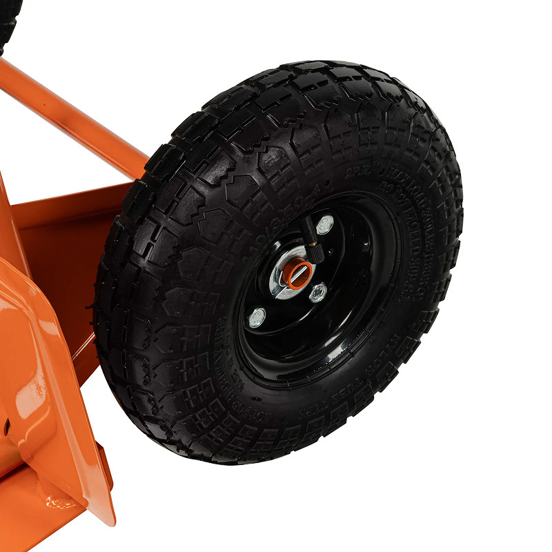 Тележка Сибртех ручная 2-х колесная TTP2-01.00.000., г/п 190кг,п/н колеса d260мм,платформа 580х290