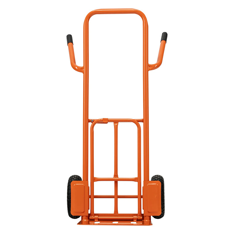 Тележка Сибртех ручная 2-х колесная TTP2-01.00.000., г/п 190кг,п/н колеса d260мм,платформа 580х290