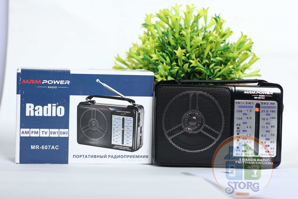 Радиоприемник MRM-POWER GOLONE MR-607AC, 160х100х60 мм