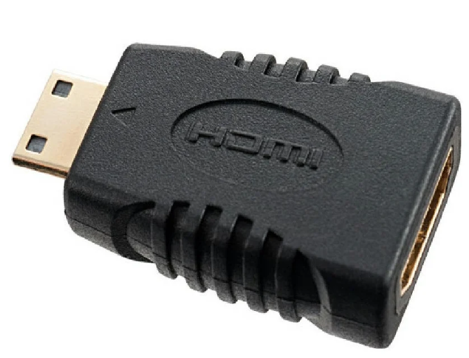 Переходник PERFEO HDMI C (mini HDMI) вилка - HDMI A розетка (A7001)