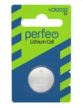 Элемент питания Perfeo CR2032/1BL Lithium Cell
