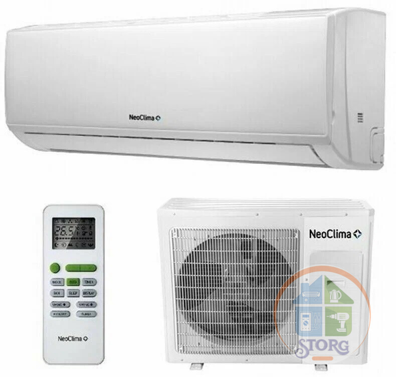 Кондиционер on-off NeoClima NS/NU-HAL09F серия Plasma ( 27 м² ) компрессор GMCC TOSHIBA