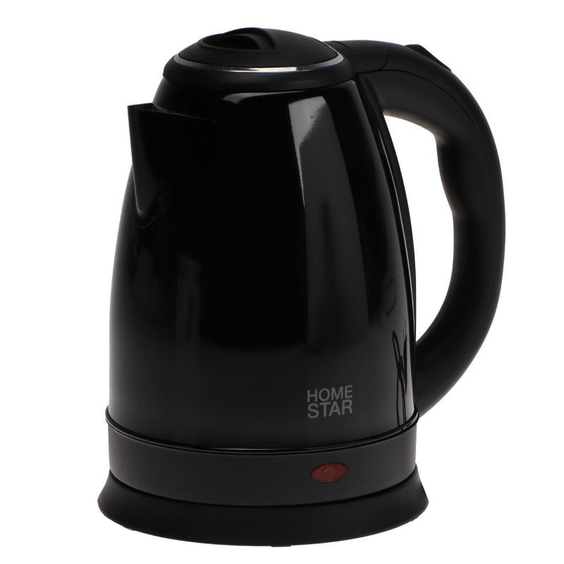 Чайник электрический HOMESTAR HS-1010 Черный/Нерж.сталь; 1500Вт 1,8л