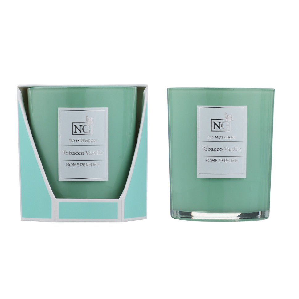 Свеча ароматическая NEW GALAXY Home perfume 140гр. Tobacco Vanille