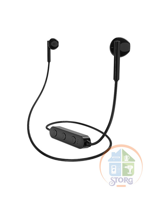 Наушники беспроводные BOROFONE BE27 Cool song sports wireless earphones (black)