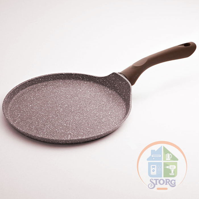 Сковорода-блинница ALPENKOK AK-0068/24N BROWN MARBLE (Антипригарное покр; d-24см; Алюминиевая)