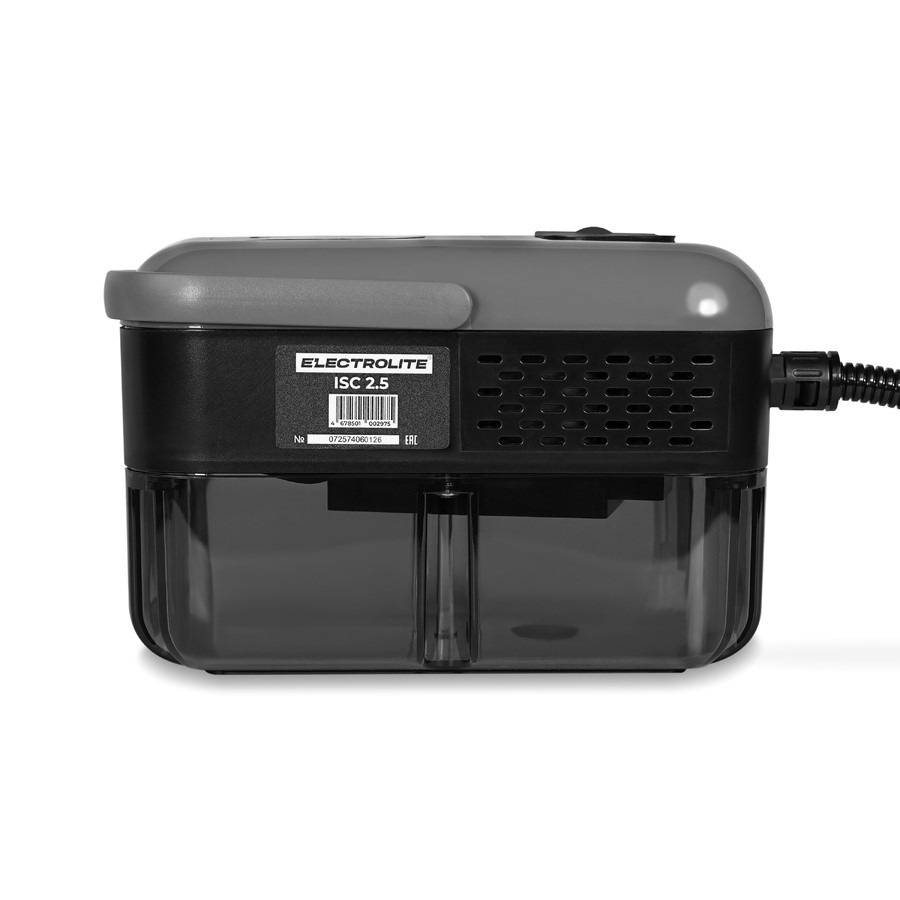 Пароочиститель для уборки дома ELECTROLITE ISC 2.5, мощный, 2500Вт, 1.2л, 6 насадок