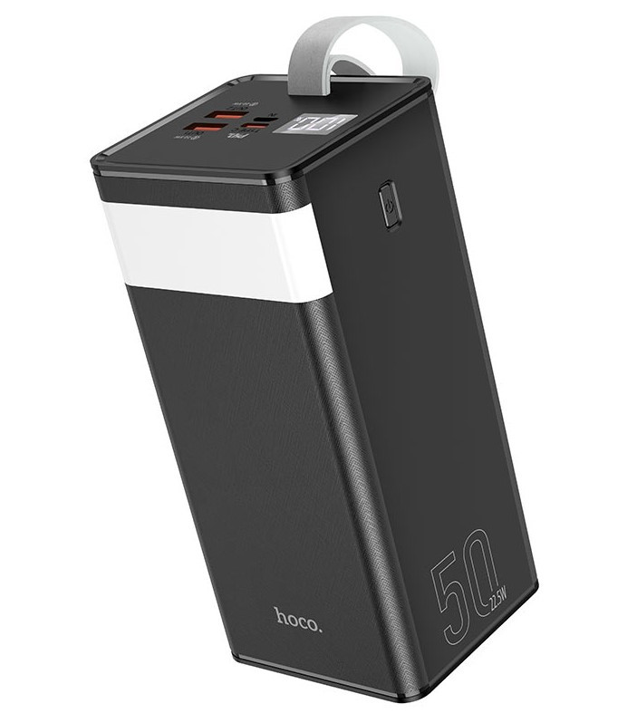 Внешний аккумулятор Hoco J86A Powermaster 50000mAh USB/USB Type-C (black) PD3.0
