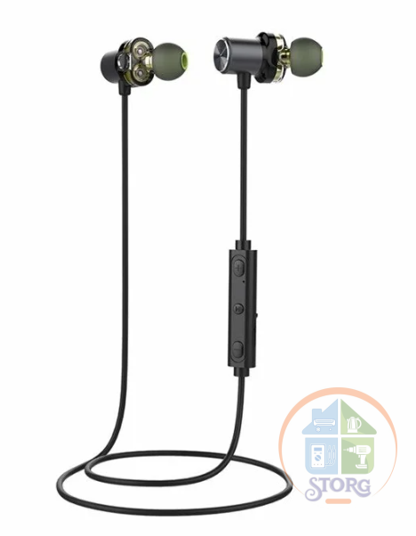 Вакуумные внутриканальные Bluetooth наушники Awei X-650BL Black