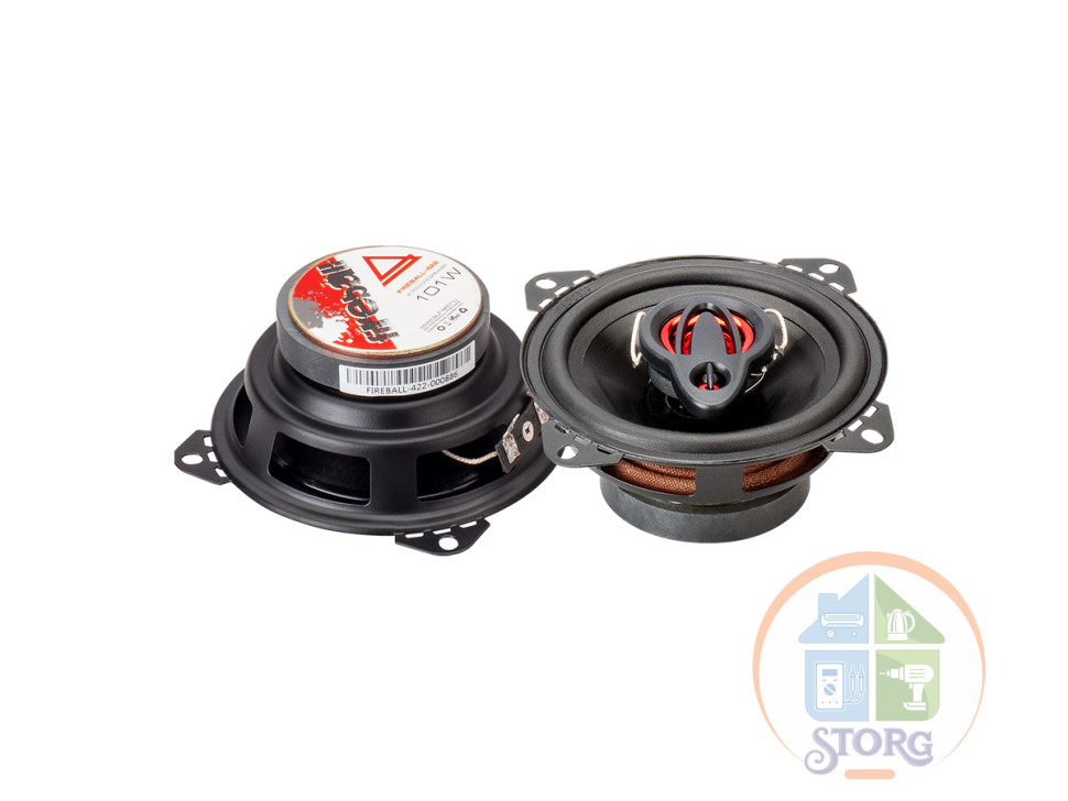Коаксиальная акустика AURA FIREBALL-422 (4″ (10 см).,101 Вт)
