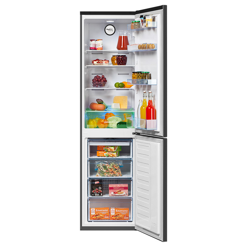 Холодильник Beko B3R0CNK332HX серебристый, No Frost, 54смx201смx60см, общий 335 л