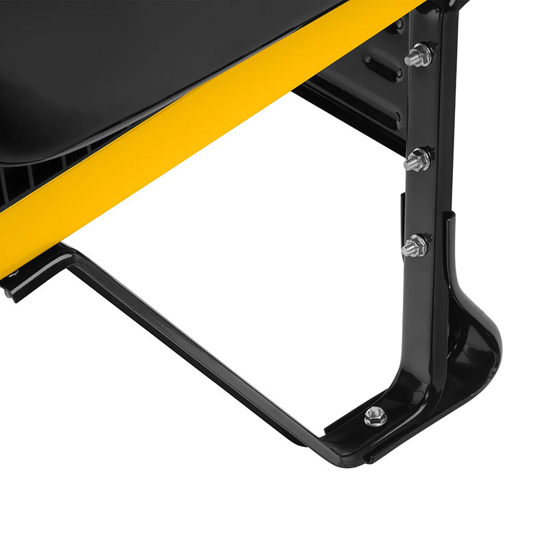 Тачка строительная Denzel, усиленная, объем 140 л, 250 кг, двухколесная, колесо 15х6.00-6 Тачка строительная Denzel, усиленная, объем 140 л, 250 кг, двухколесная, колесо 15х6.00-6