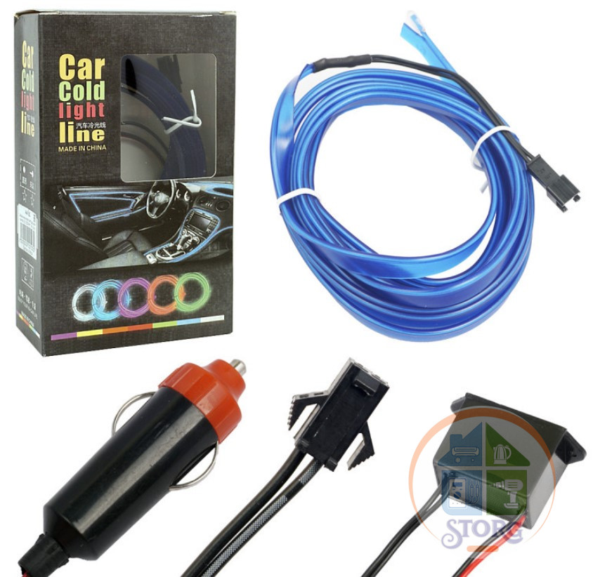 Гибкая неоновая светодиодная лента NL3 3000mm 12V (blue)