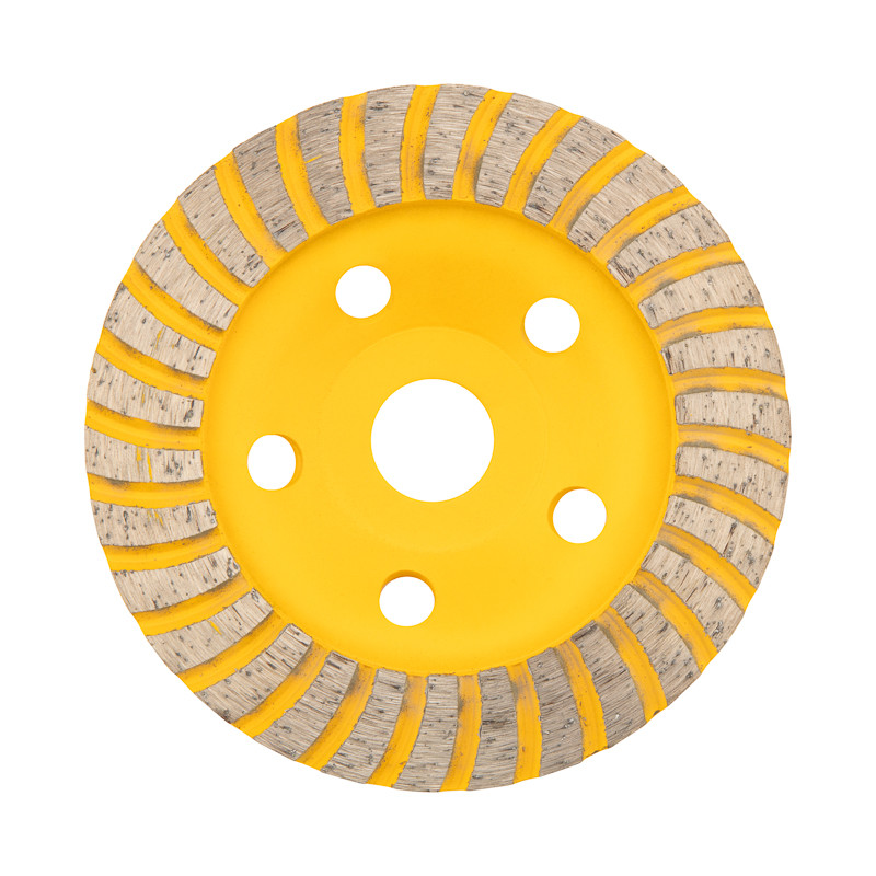 Чашка алмазная шлифовальная KRANZ Turbo 125х22.2 мм