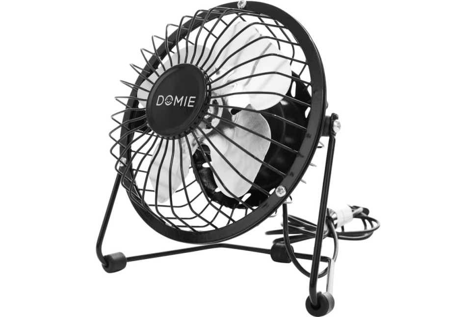 Вентилятор настольный DOMIE (DX-4) USB (черный)