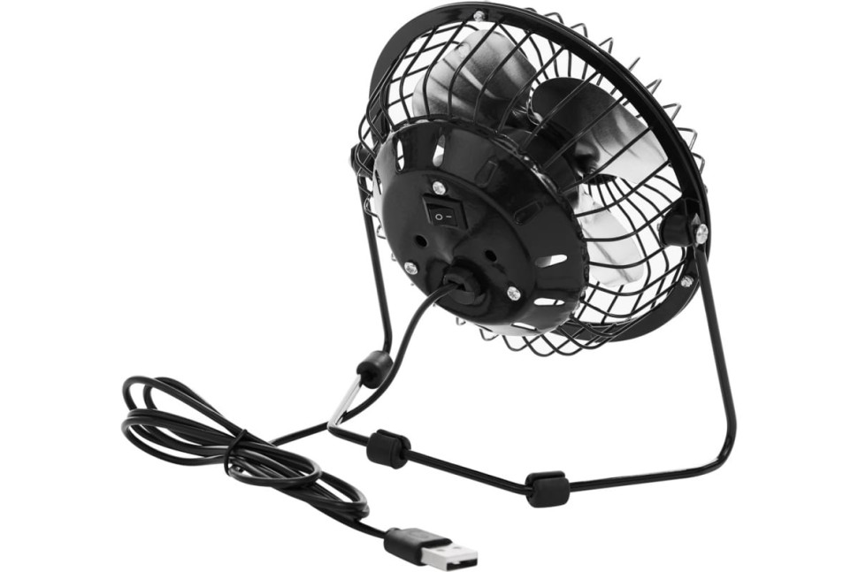 Вентилятор настольный DOMIE (DX-4) USB (черный)