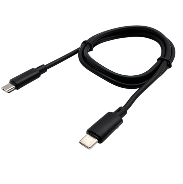 Кабель PD Deespi DS88T Type-C-Type-C 3.1A 60W резиновый без упаковки 1000mm (Black) 50pcs