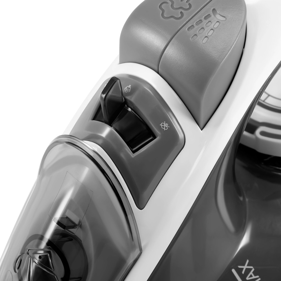 Утюг Vitek VT-IRN1210 черный/белый, 2000Вт, 25г/мин, 180г/мин, 360мл