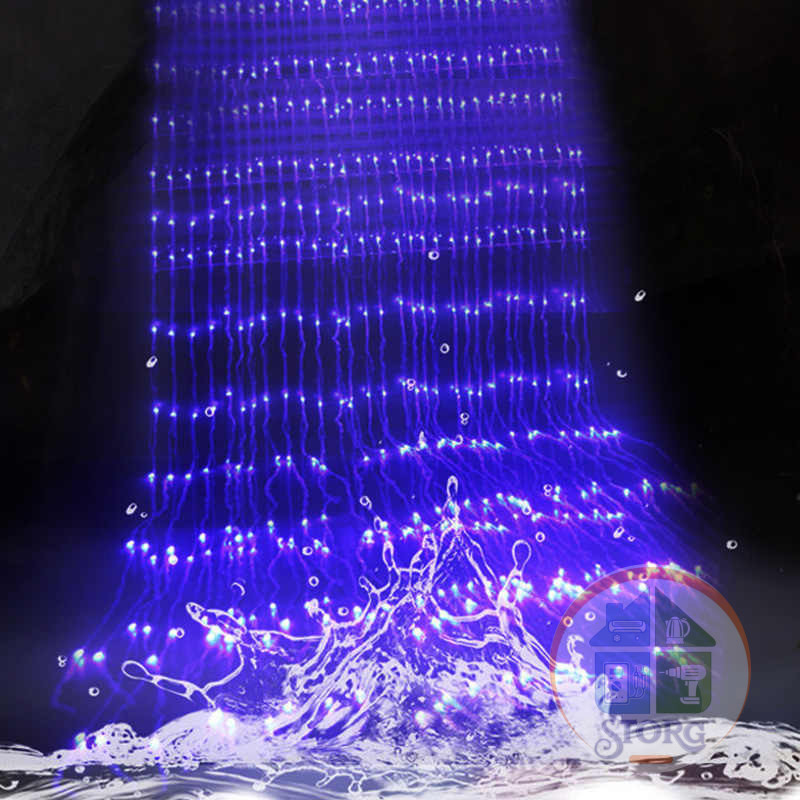 Гирлянда светодиодная S-TORG Водопад Led 3*3  (синий)