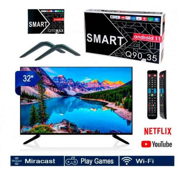 32" Телевизор Smart TV SMSUNG MAX3500S Q90 35 Android11 33" ( Гар.срок 90дн )