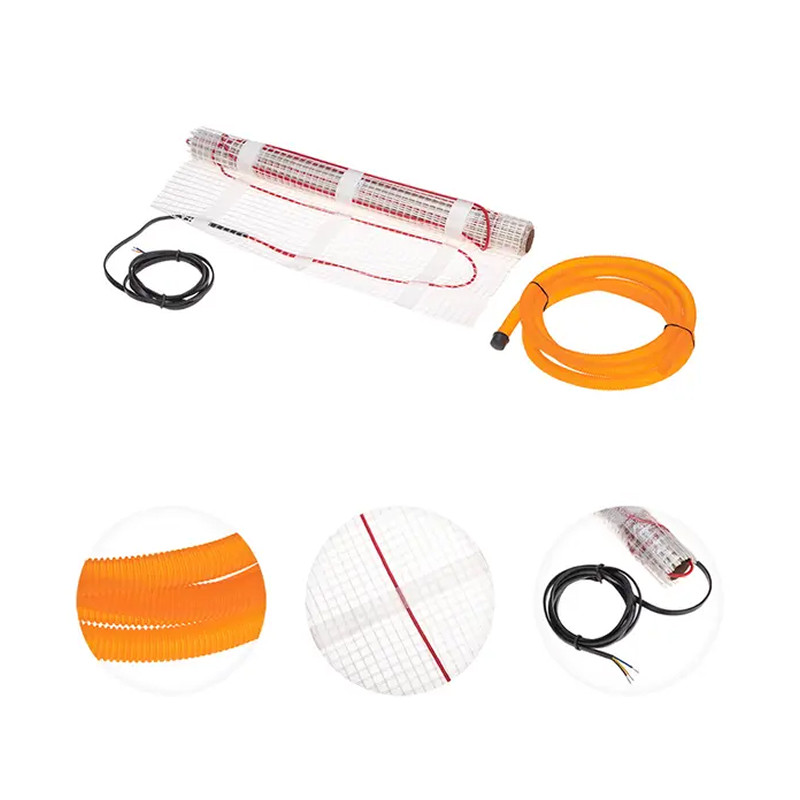 Тёплый пол нагревательный мат REXANT Classic RNX-11,0-1650, 11,0 м2, 0,5 х 22,0 м, 1650Вт, двухжильный с экраном