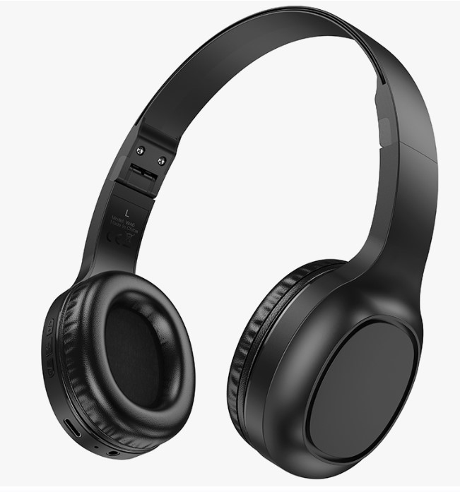 Наушники полноразмерные Bluetooth HOCO W46 (черный) Наушники полноразмерные Bluetooth HOCO W46 (черный)